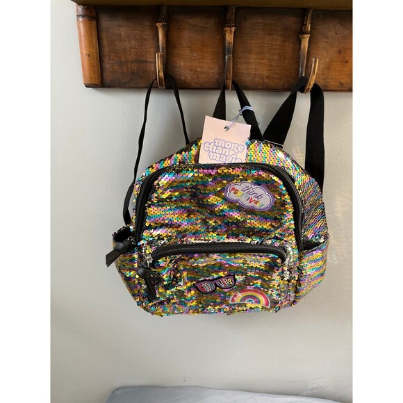 More Than Magic Handbags - More Than Magic Sequin Flip Purse or Small Backpack